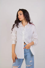 Load image into Gallery viewer, White Poplin Shirt

