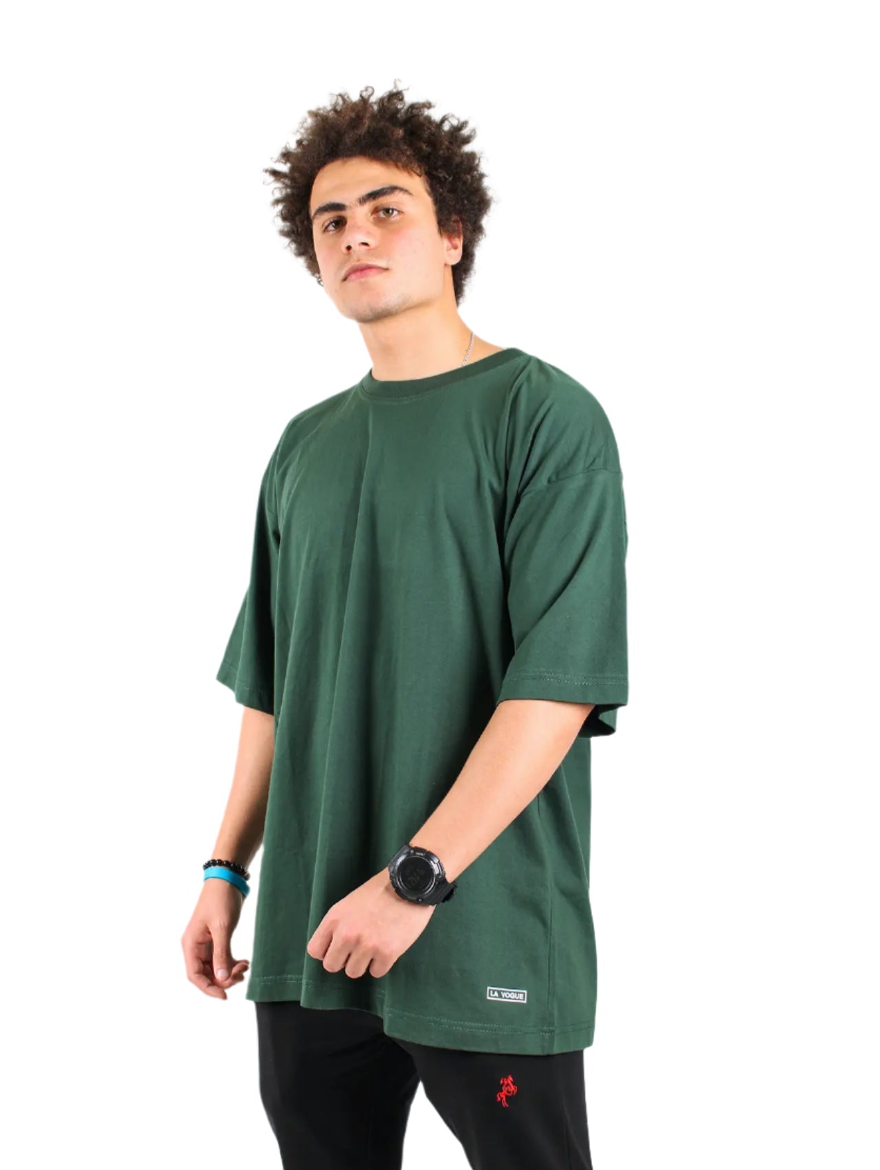 Plain Olive Green T-shirt