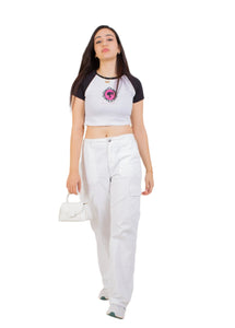 Act like a queen Crop top