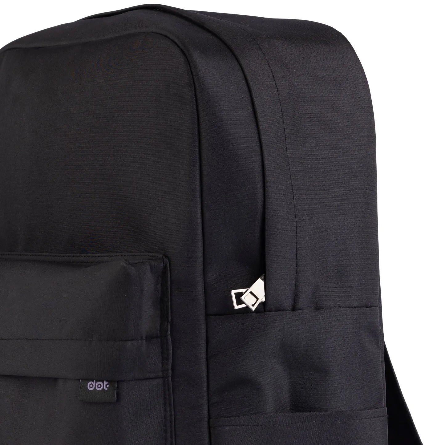 Black Basic Backpack