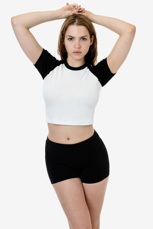 PLAIN CROPPED TEE