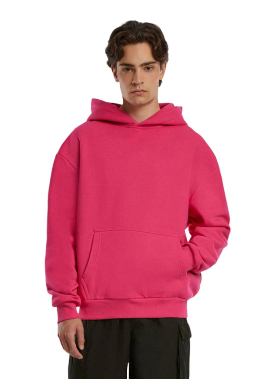 Plain fuchsia hoodie