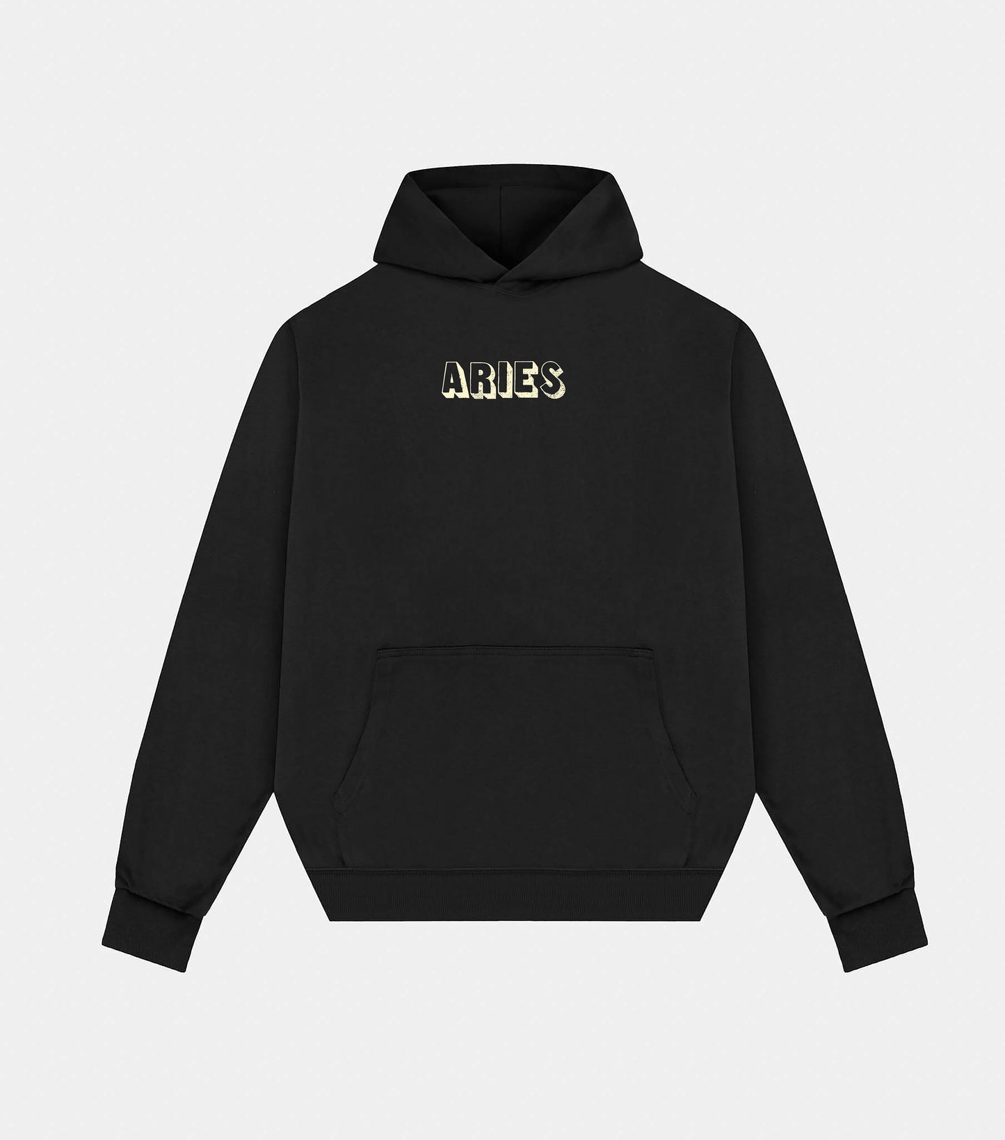 ARIES Black Hoodie 24