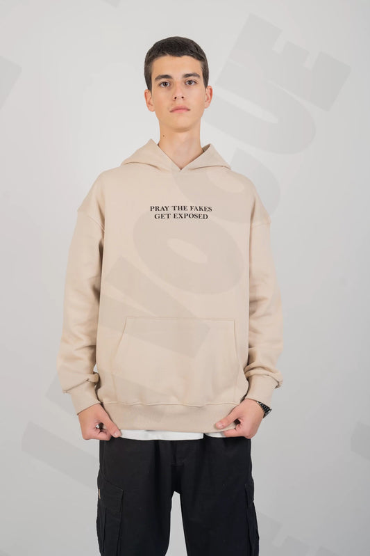 Pray the Fakes Get Exposed Unisex Hoodie