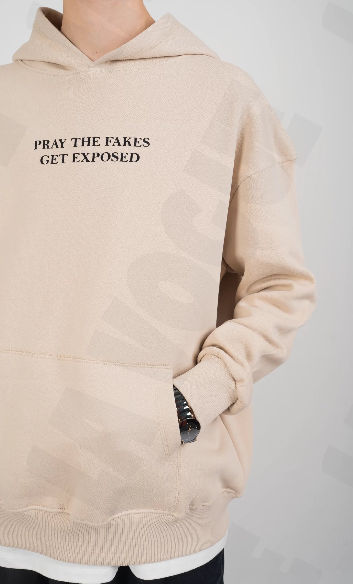 Pray the Fakes Get Exposed Unisex Hoodie