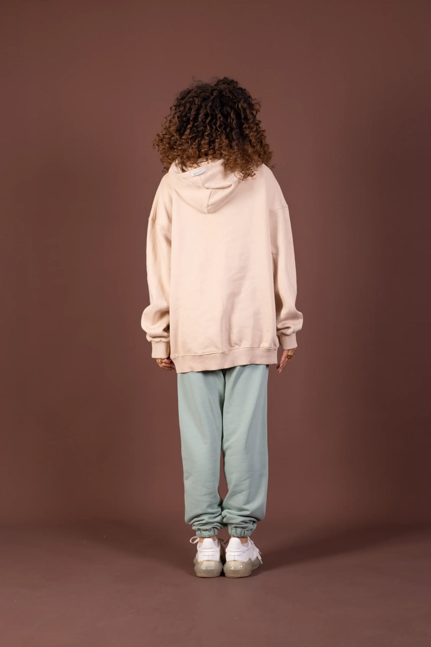 Plain Beige Hoodie