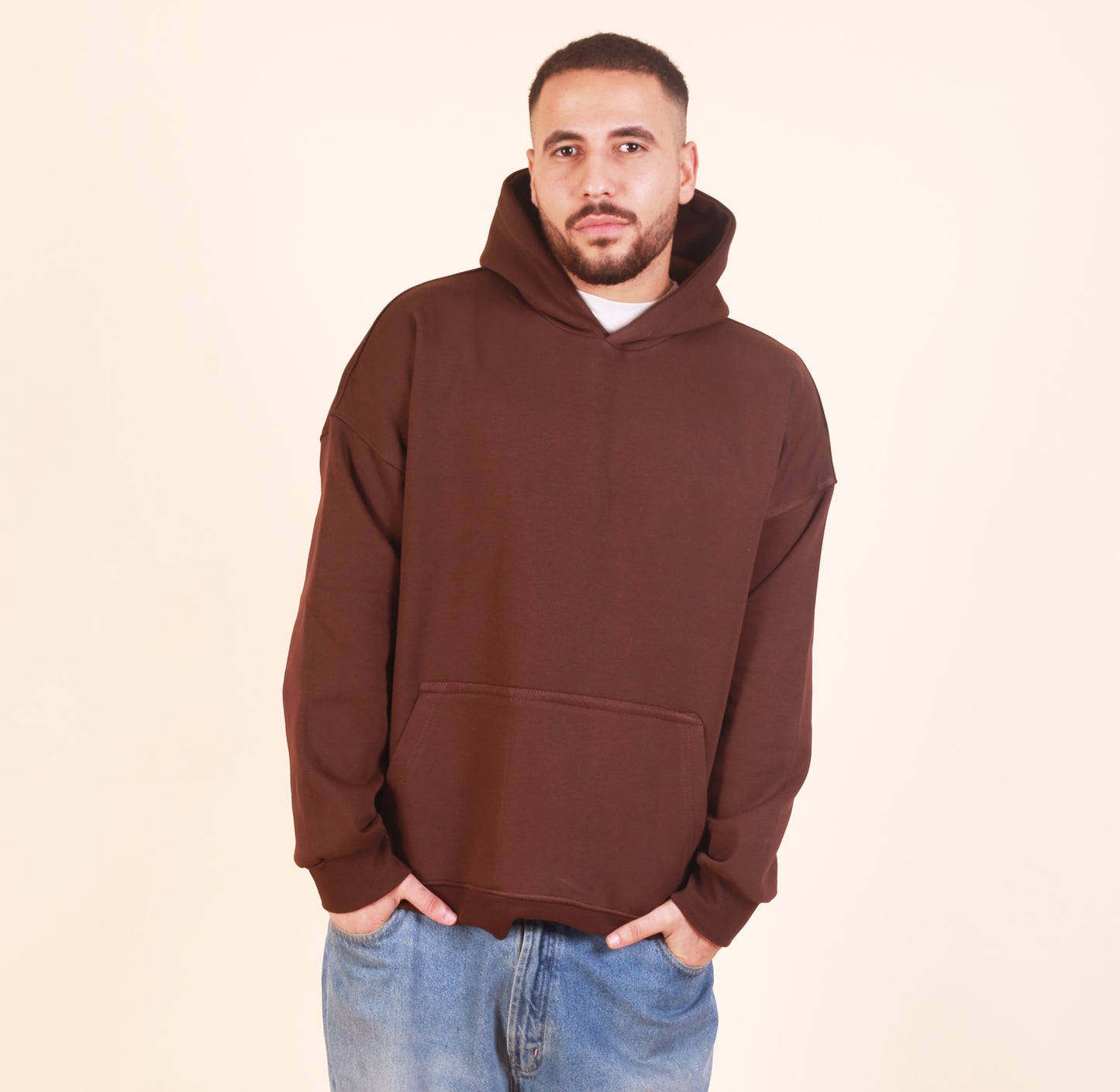 Plain Welnut hoodie