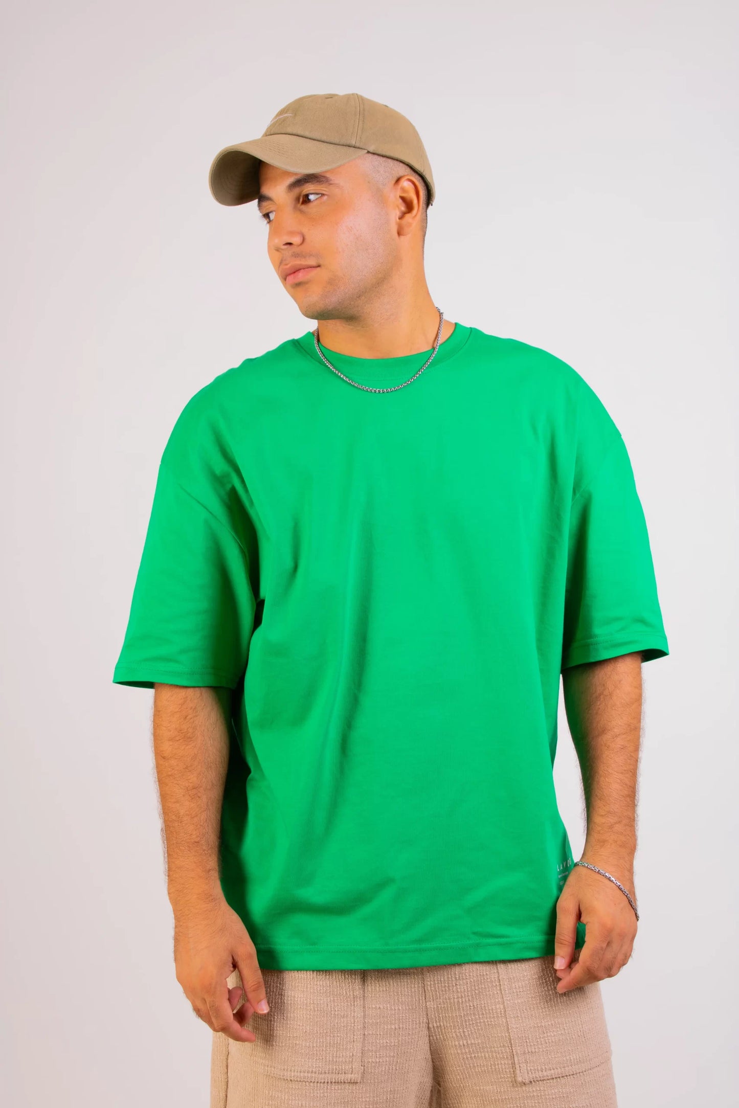 Plain Green Oversized