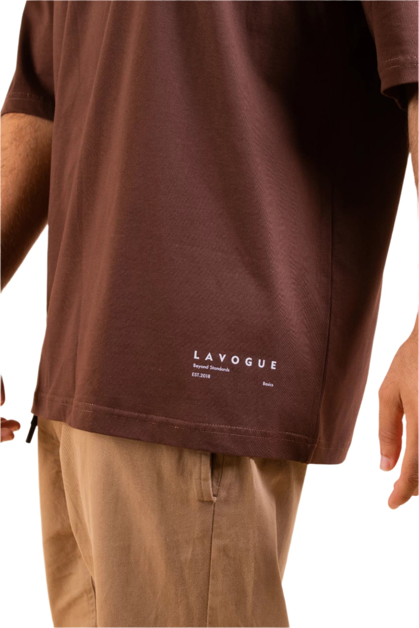 Plain Brown Oversized Tee