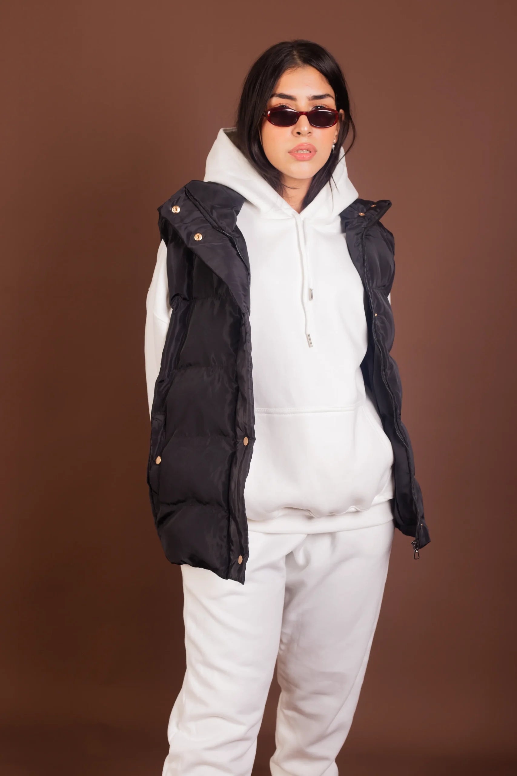 Black Puffer Vest