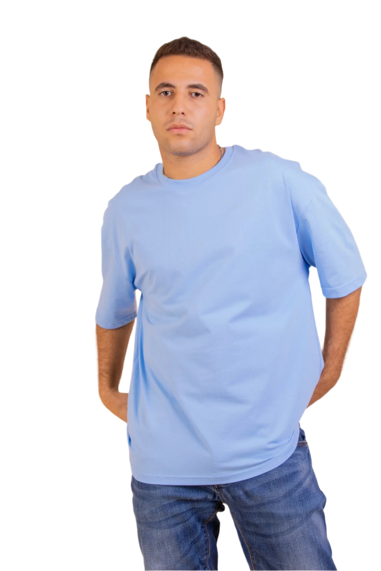 Plain Sky blue Oversized