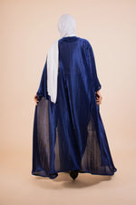 Load image into Gallery viewer, Blue Silk Kimono
