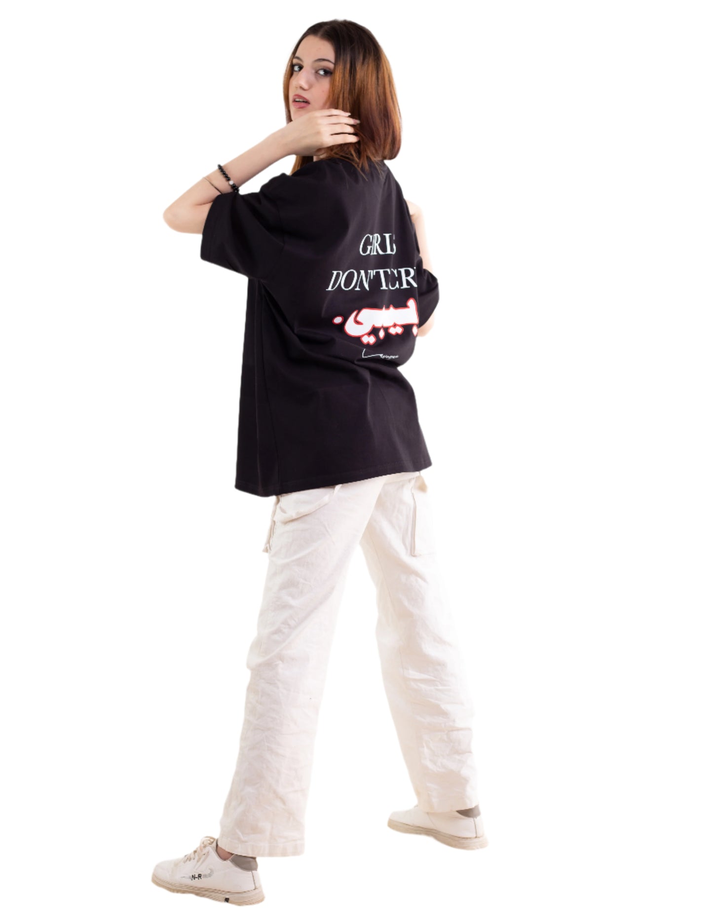 GIRLS DO NOT CRY BABY OVERSIZED TEE