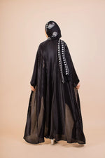 Load image into Gallery viewer, Black Silk Kimono
