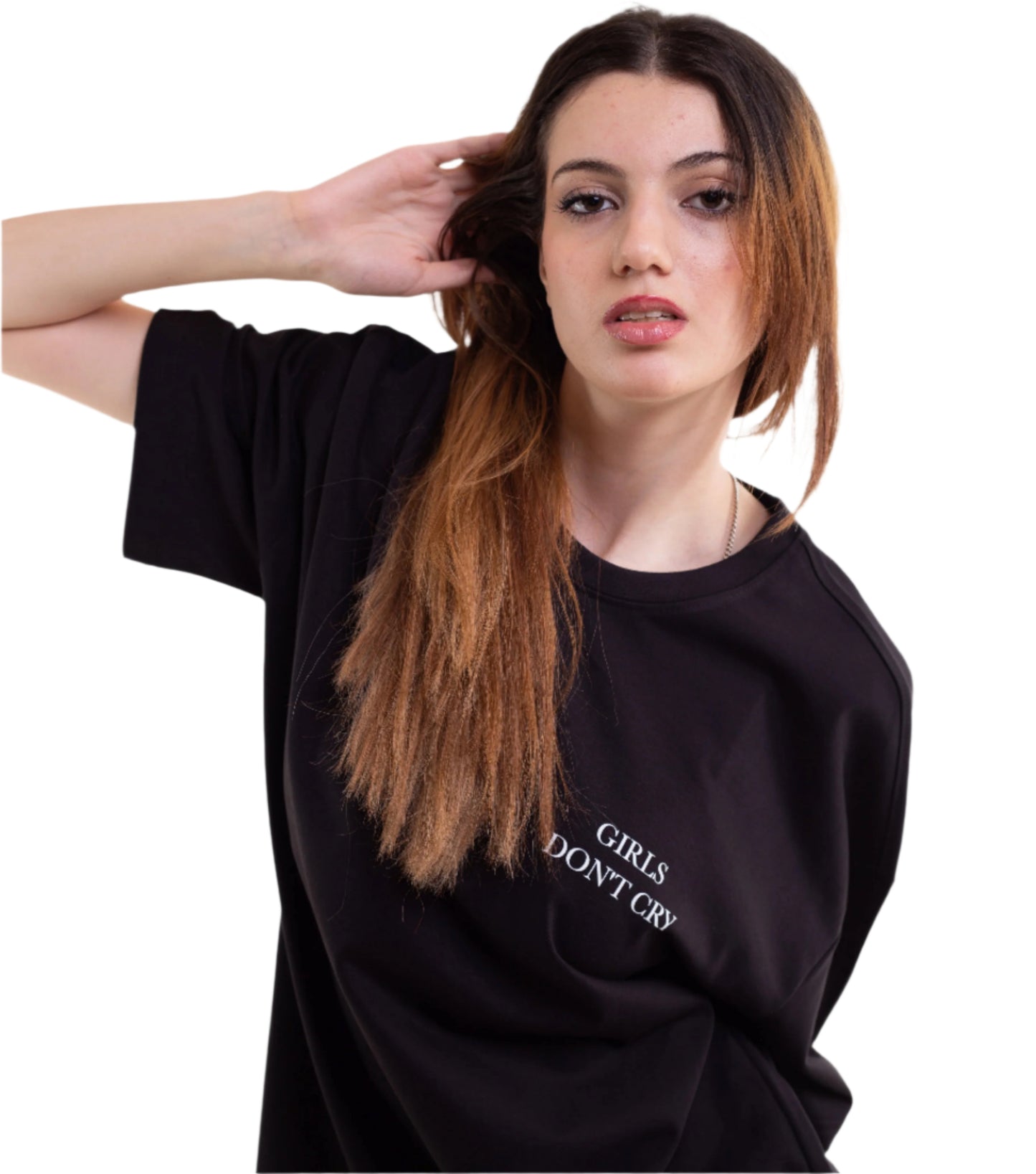 GIRLS DO NOT CRY BABY OVERSIZED TEE