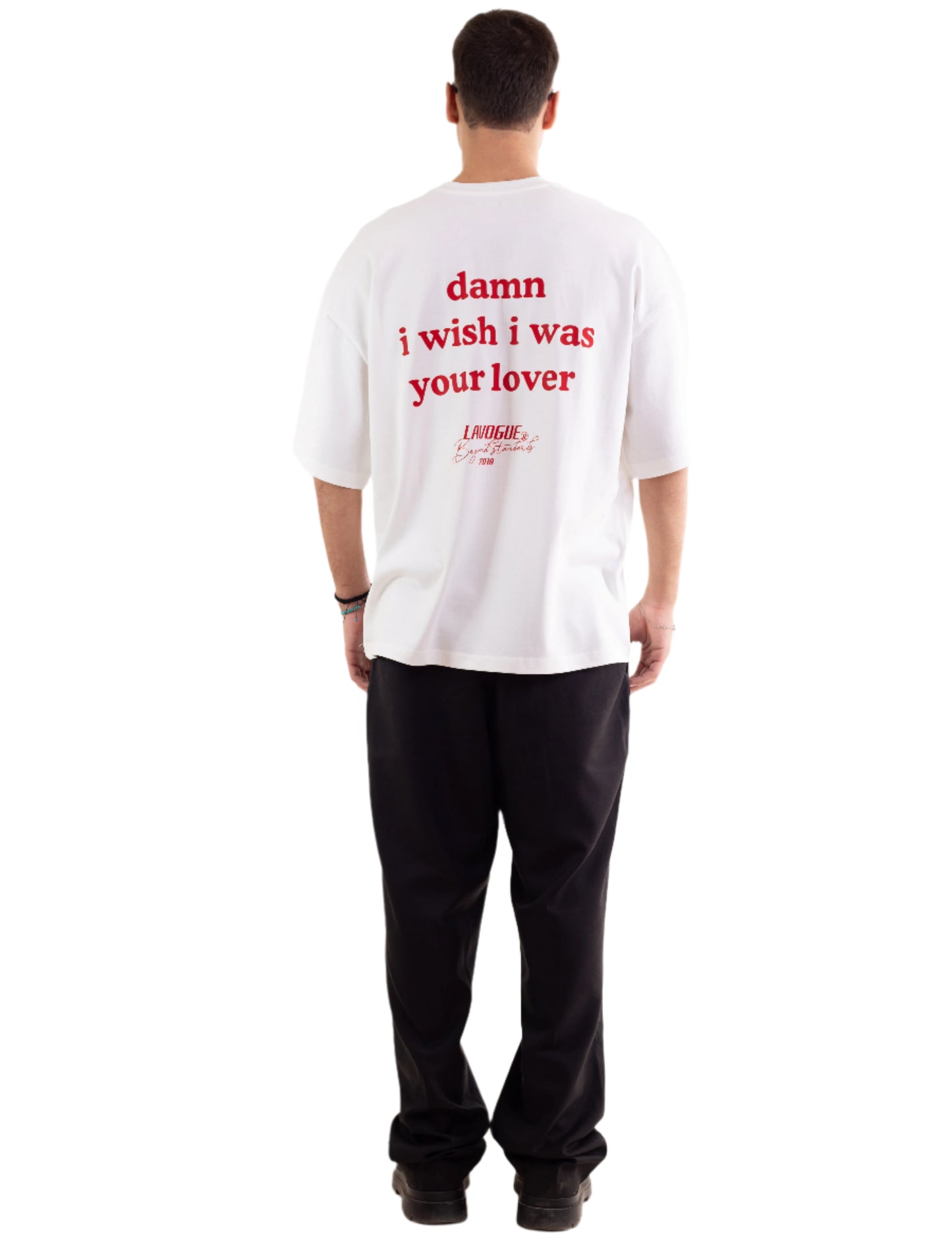 I WISH I WAS YOUR LOVER OVERSIZED TEE