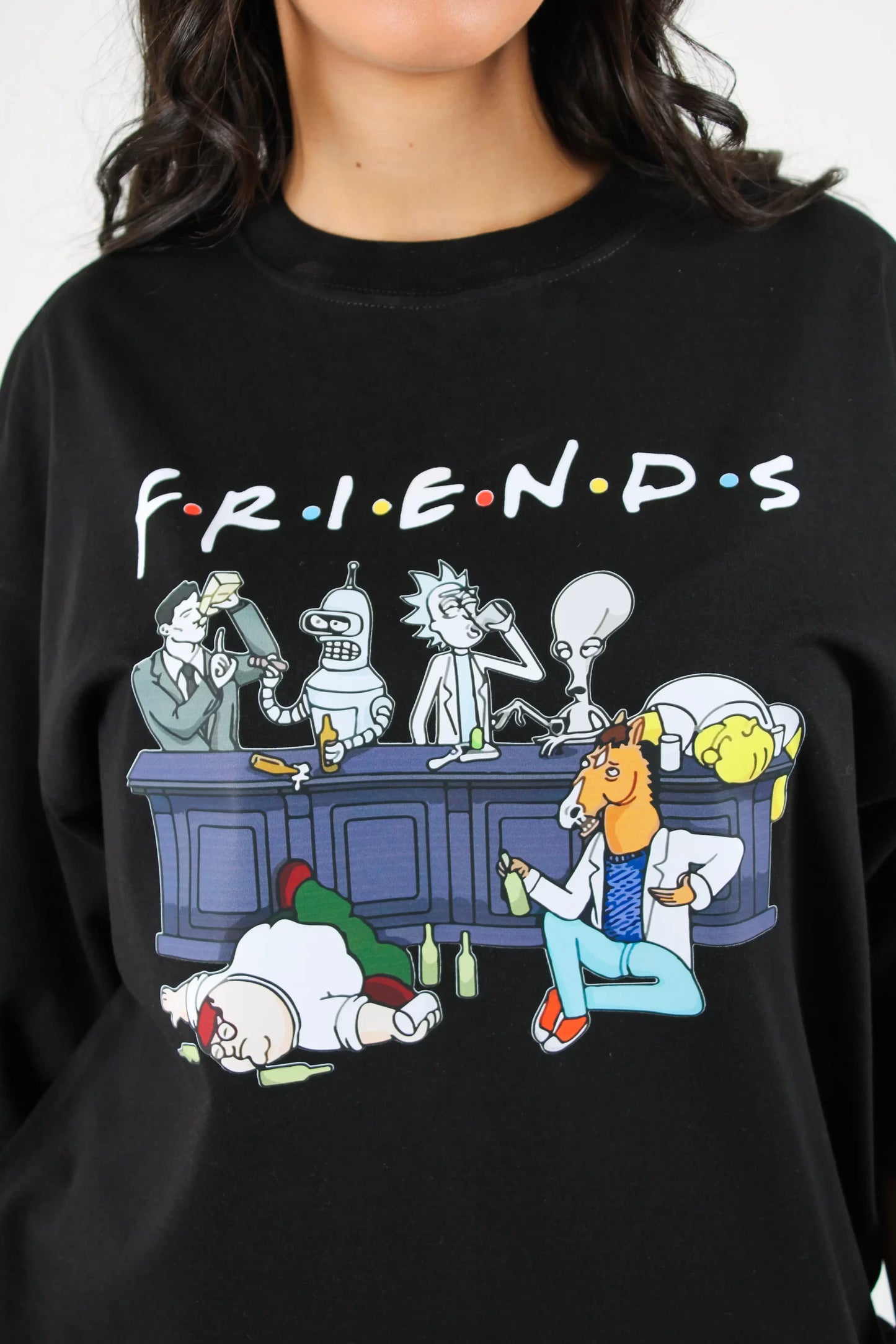 F.R.I.E.N.D.S OVERSIZED TEE