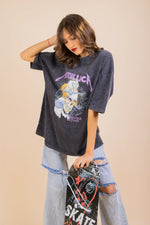 Load image into Gallery viewer, Metallica Acid Washed Tee
