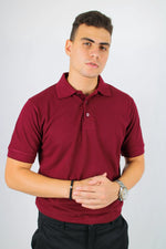 Load image into Gallery viewer, Red Wine Polo T-shirt
