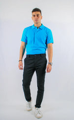Load image into Gallery viewer, Turquoise  Polo T-shirt
