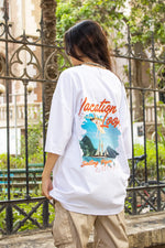 Load image into Gallery viewer, Vacation Look Oversized Tee
