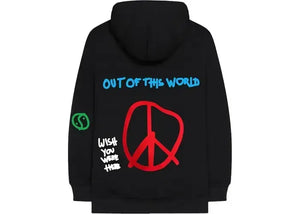 Out of this world Black Hoodie