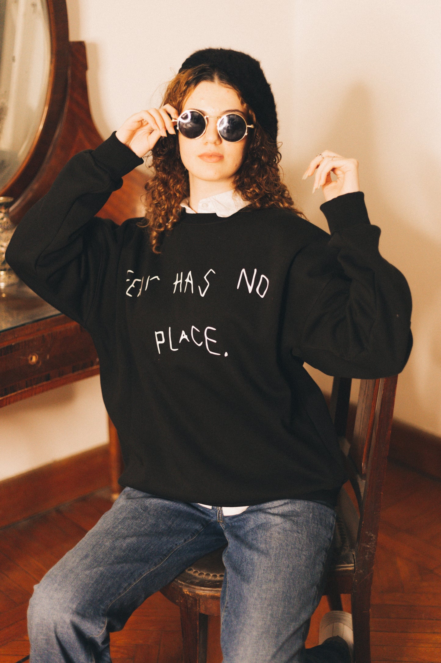 Fear Has No Place Crewneck