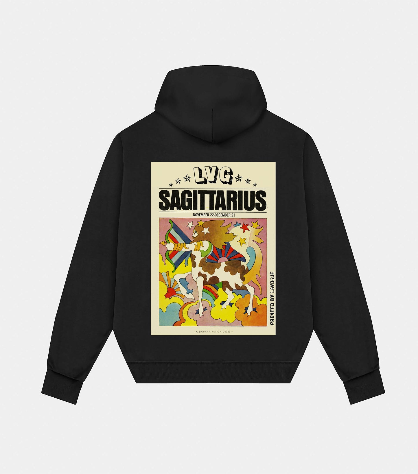 Sagaittrus Black Hoodie 24