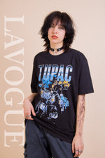 Load image into Gallery viewer, Tupac Black Graphic Tee
