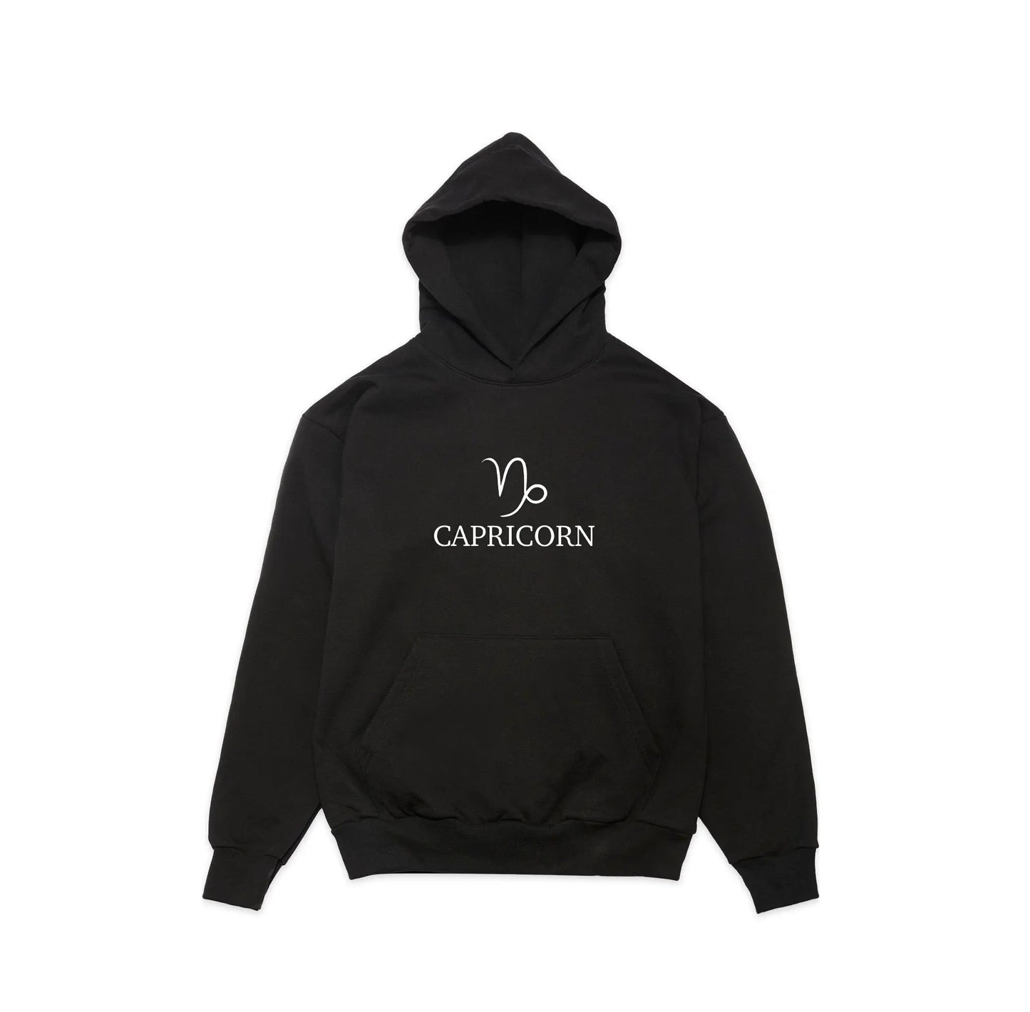 Zodiac CAPRICORN Black Hoodie