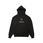 Load image into Gallery viewer, Zodiac PISCES Black Hoodie
