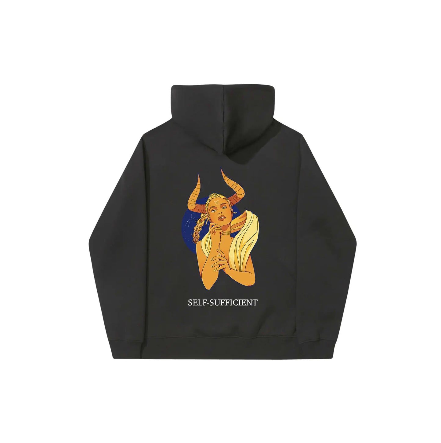 Zodiac TAURUS Black Hoodie